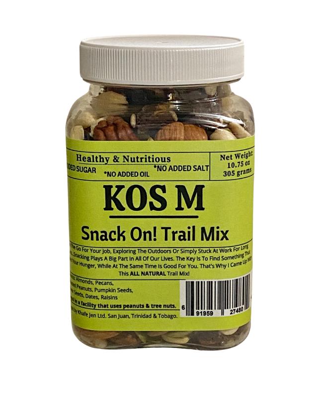 KoS M Snack On! Trail Mix (10.75 oz) (3 PACK)
